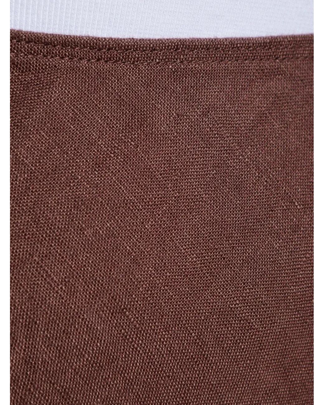Jupe Saagneta Samsøe & Samsøe en coloris Brown