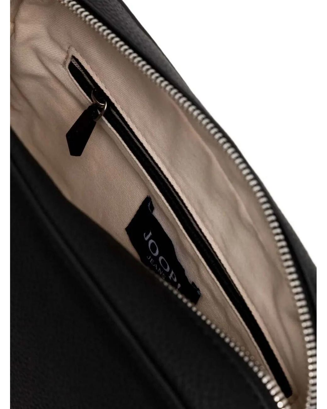 Joop! Black Lettera Cloe Debossed-Logo Crossbody Bag