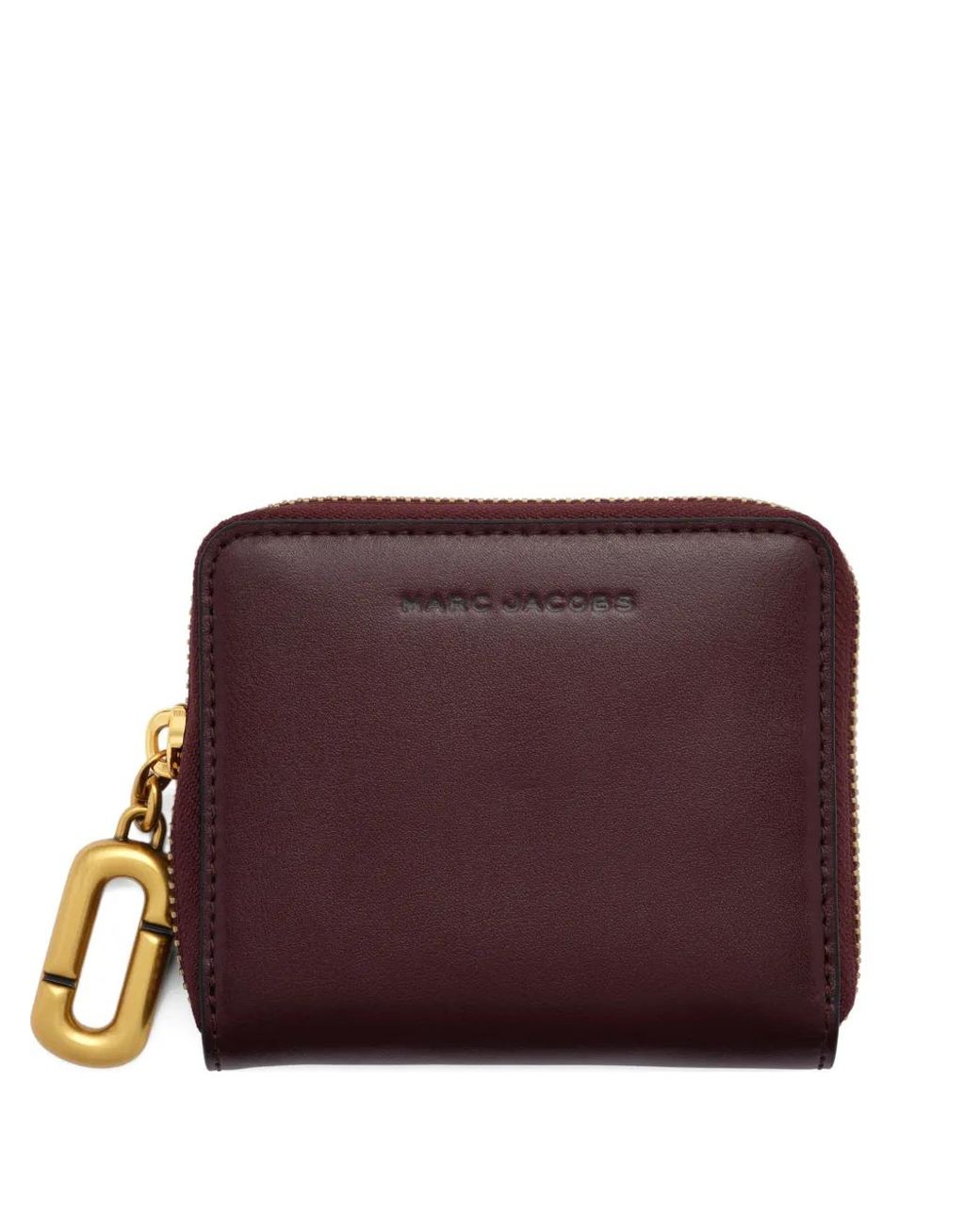 Marc Jacobs Purple The Pop J-Marc Slim Compact Wallet