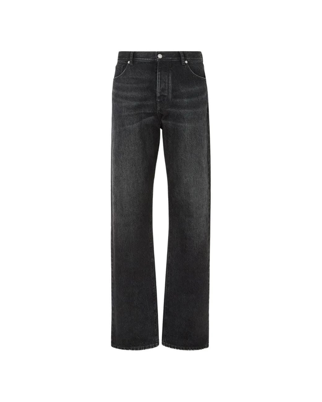 Fendi Black Long Jeans for men
