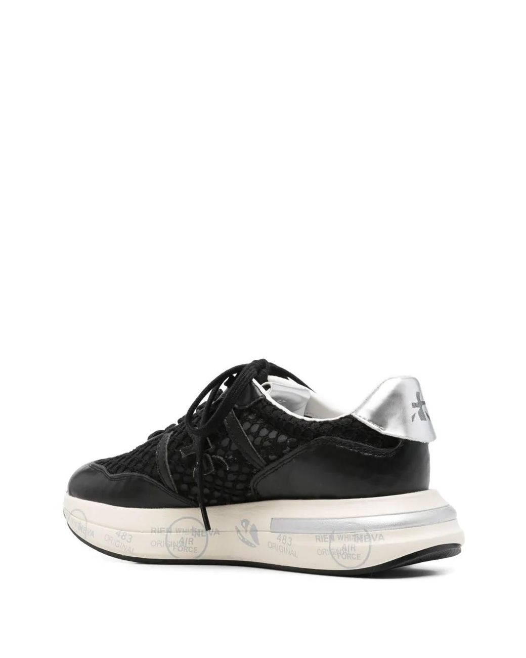Premiata Black 'Cassie' Sneakers