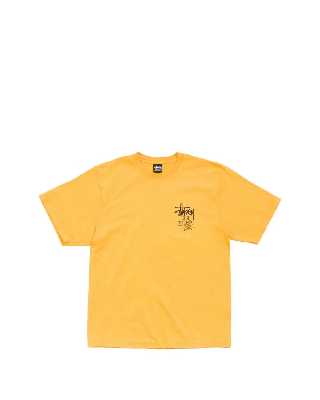 Stussy Yellow High Rollers T-Shirt