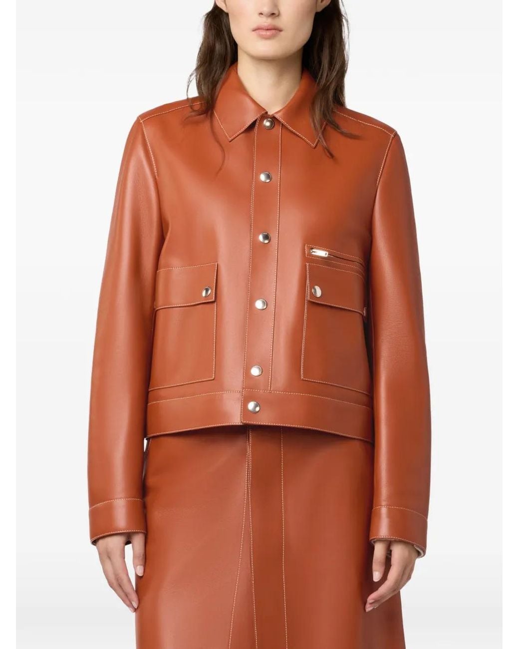 Tod's Orange Jacket