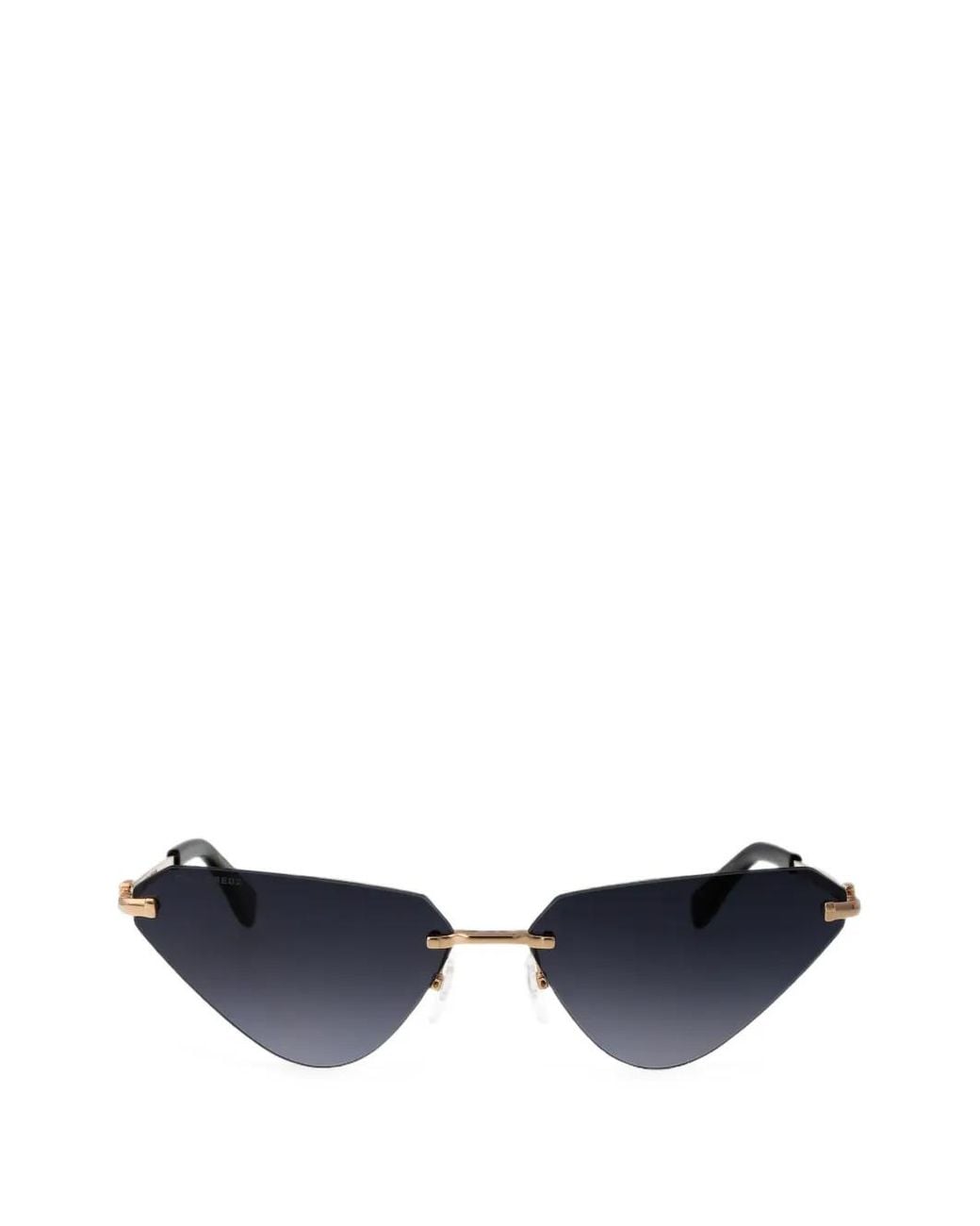 DSquared² Blue Geometric-Frame Sunglasses
