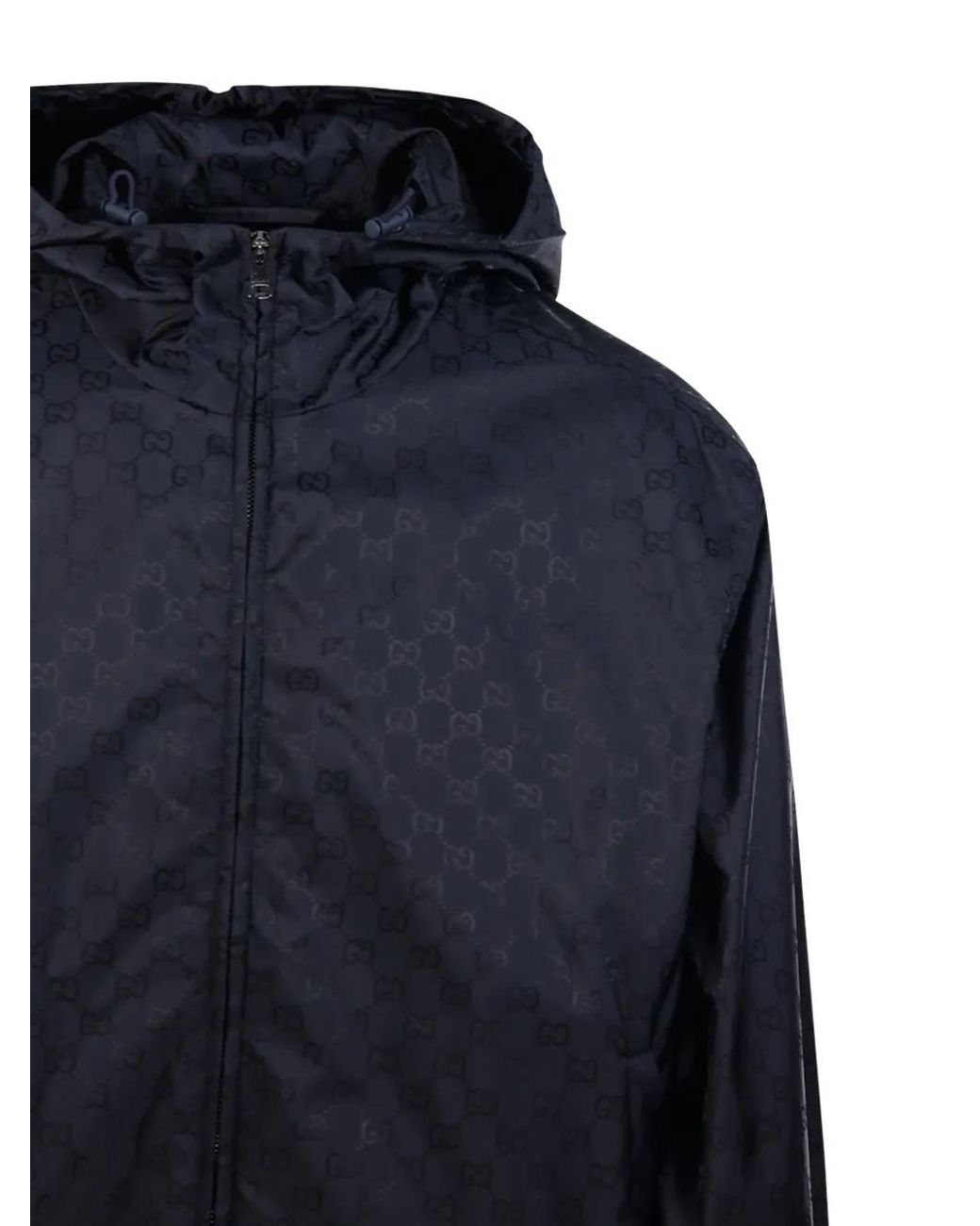 Gucci Jack Met Gg-Monogram En Rits in het Blue voor heren