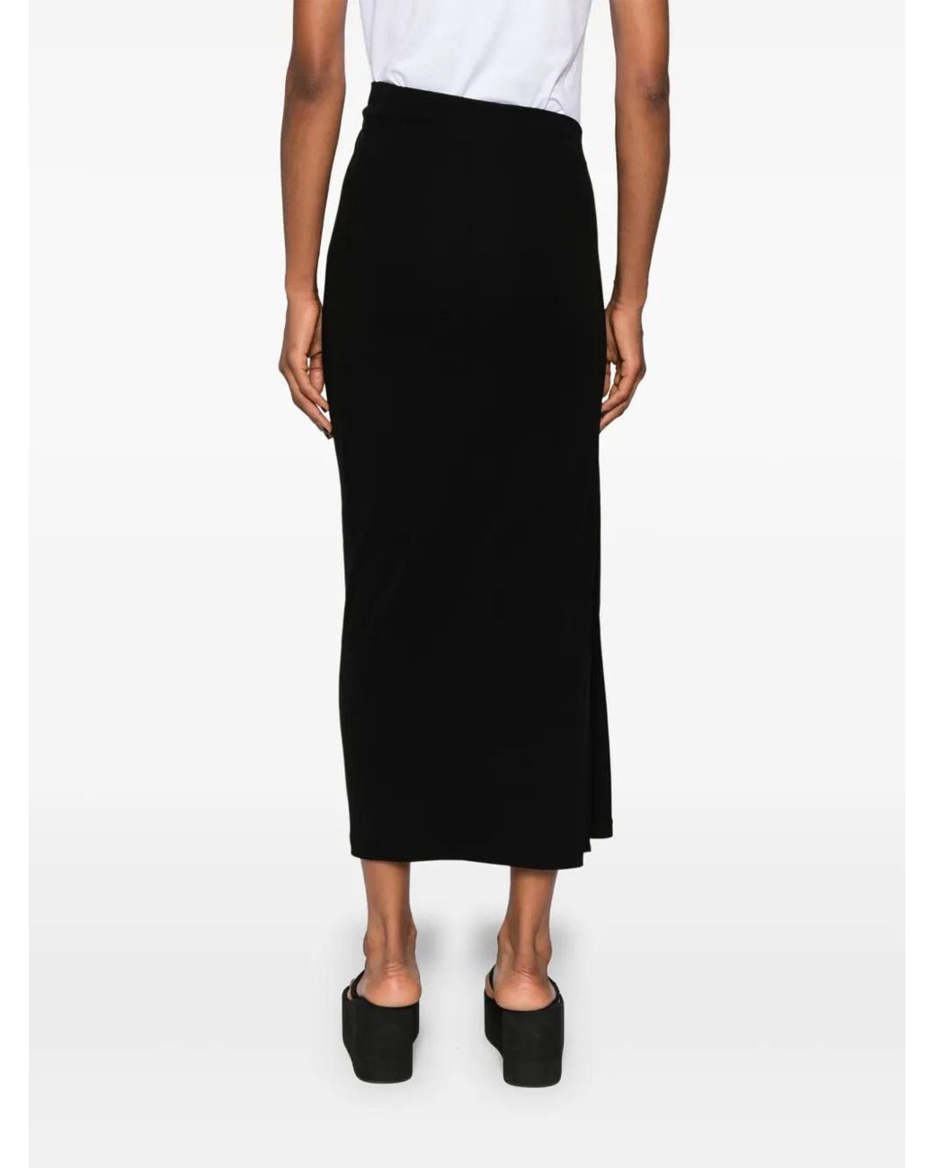 Rabanne Black Midi Skirt