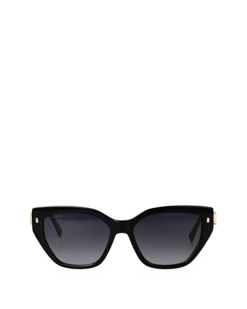 DSquared² Black Geometric-Frame Sunglasses