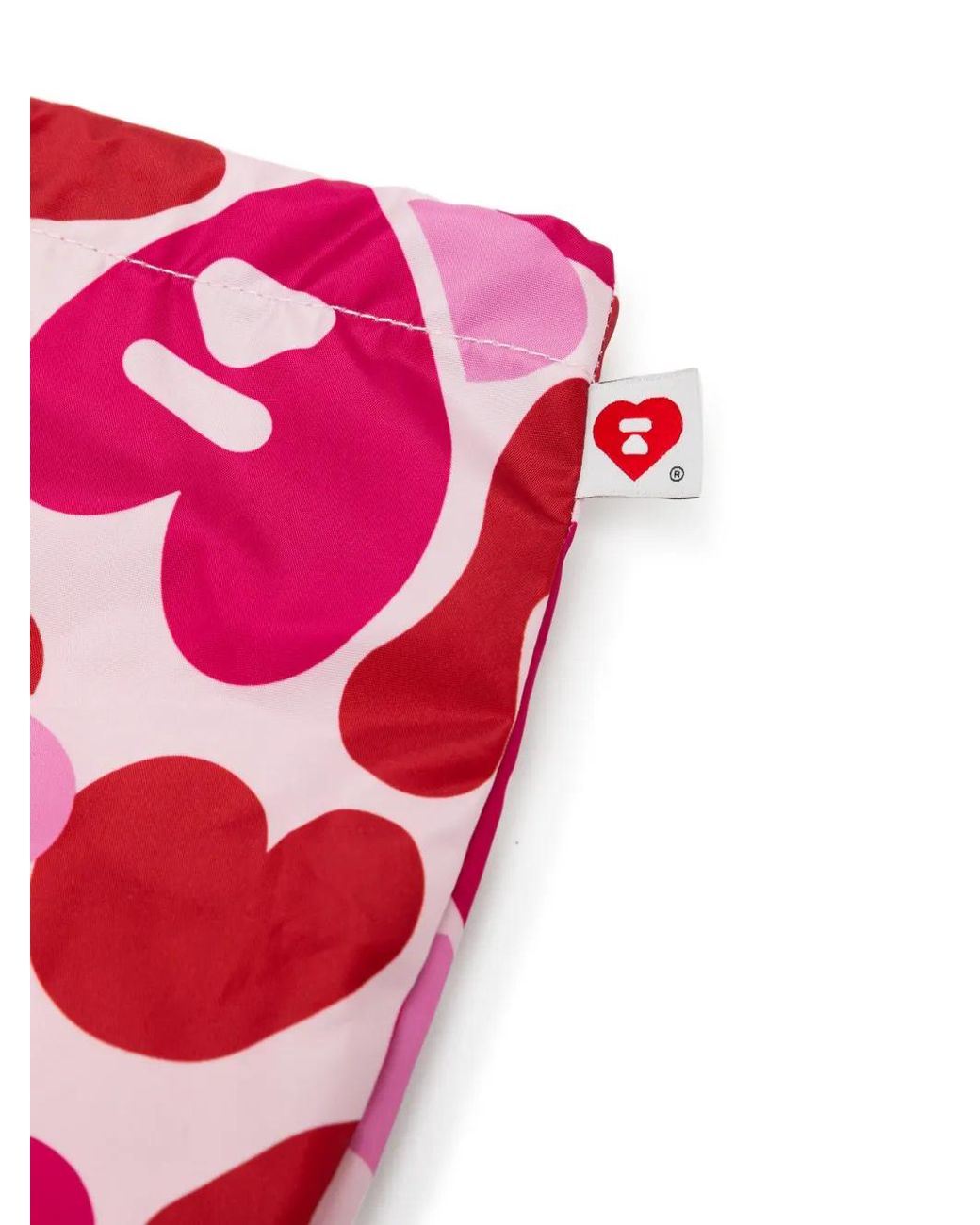 AAPE BY A BATHING AP Pink Printed Tote Bag
