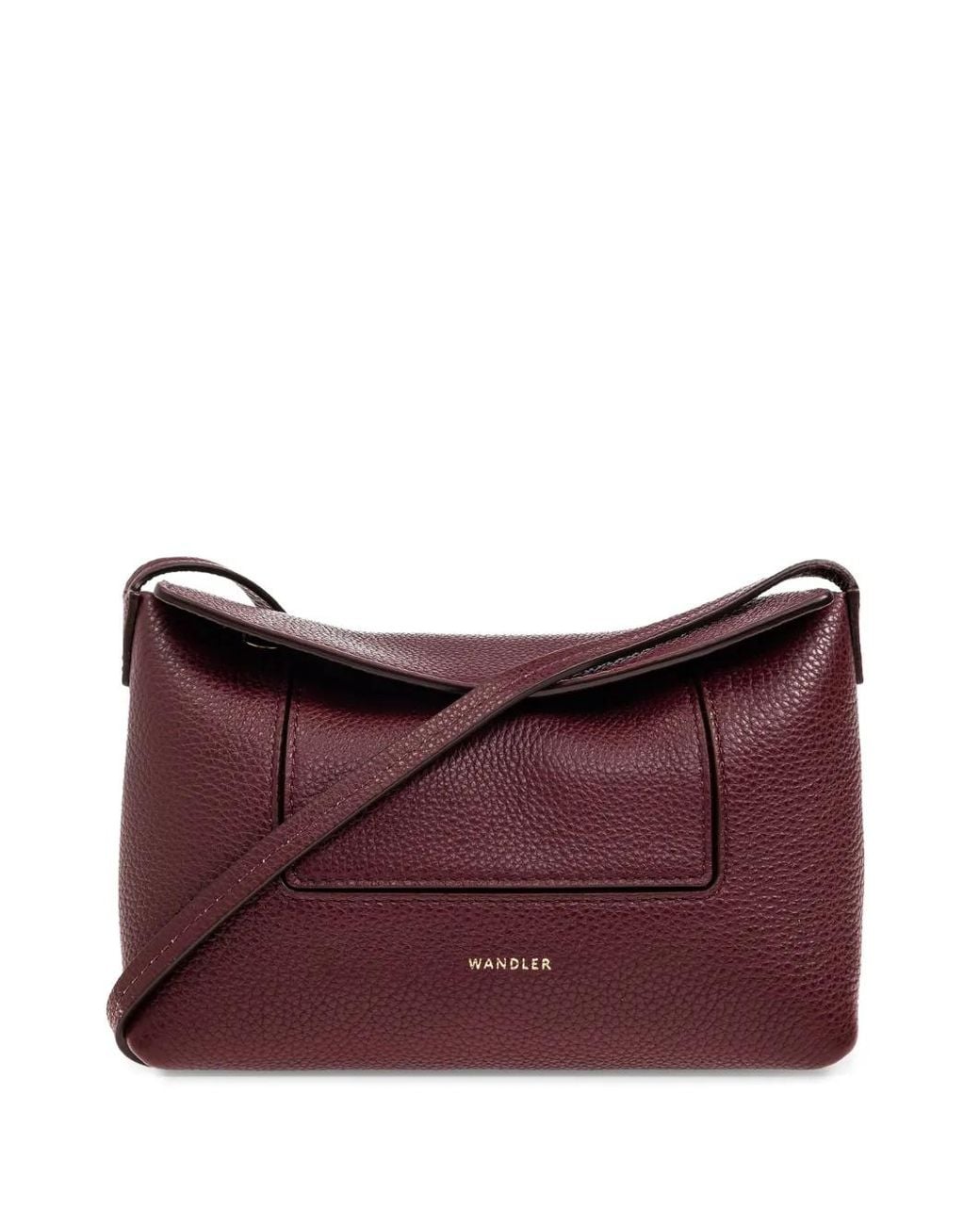 Wandler Purple Penelope Leather Shoulder Bag