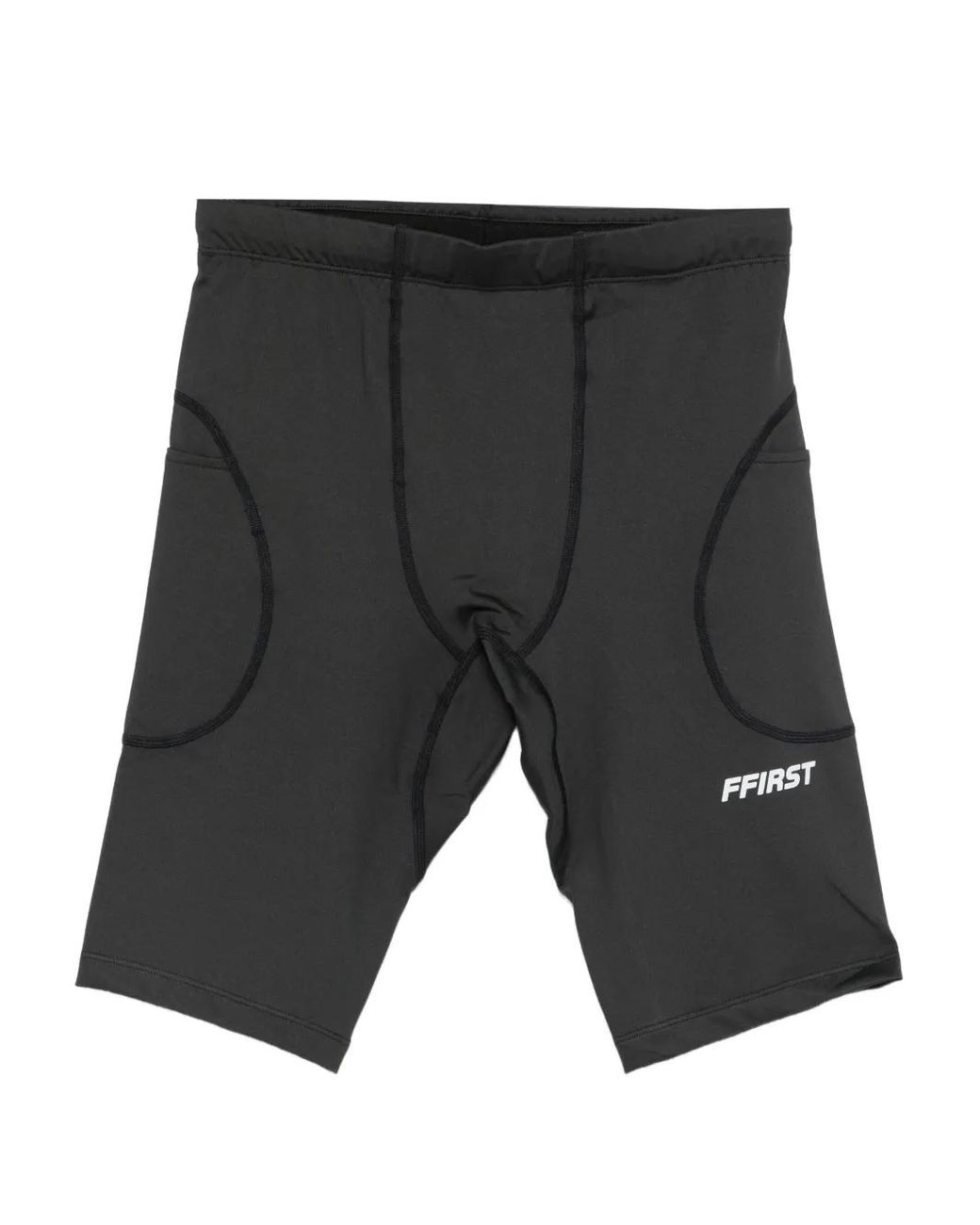 FAMILY FIRST Gray Short De Sport À Poches for men