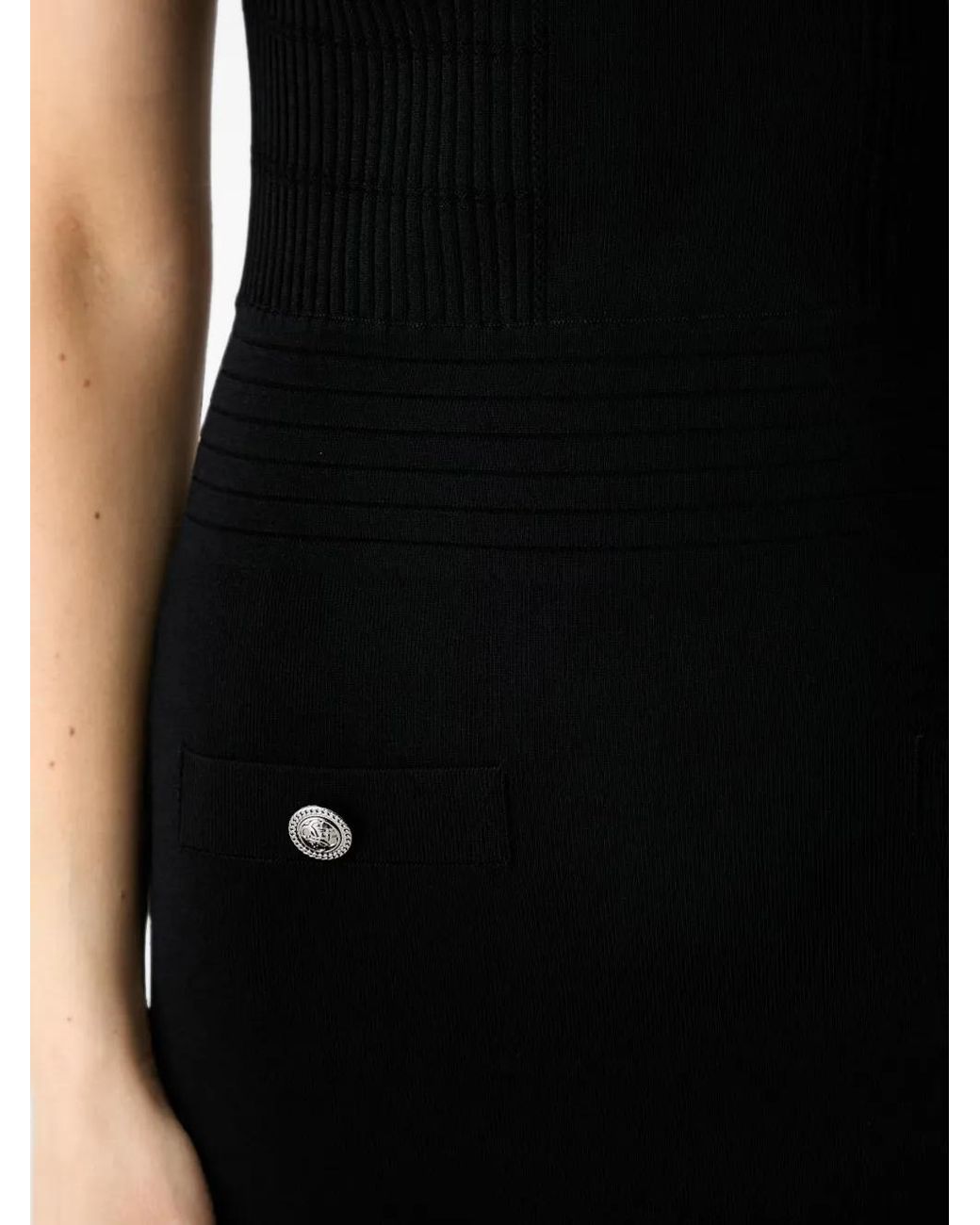 Guess Black Bodycon Mini Dress