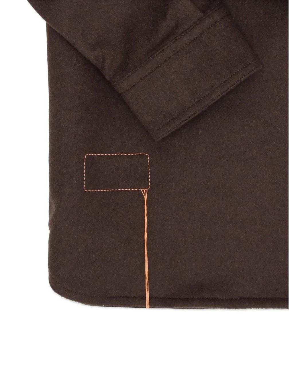Fortela Brown Cpo2.0 Chest-Pockets Shirt for men