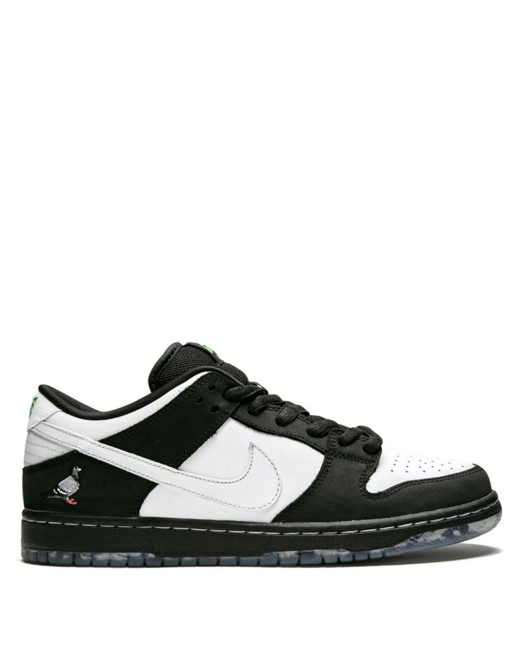 Nike Leather Sb Dunk Low Pro Og Qs 'panda Pigeon' Shoes in Black/White  (Black) for Men - Save 53% | Lyst