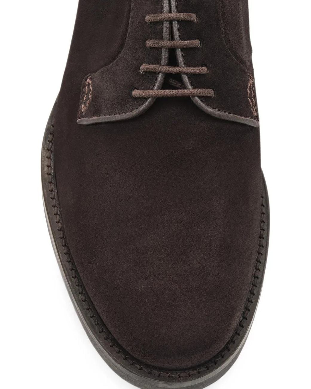 Lottusse Brown Chelsea Derby Shoes for men