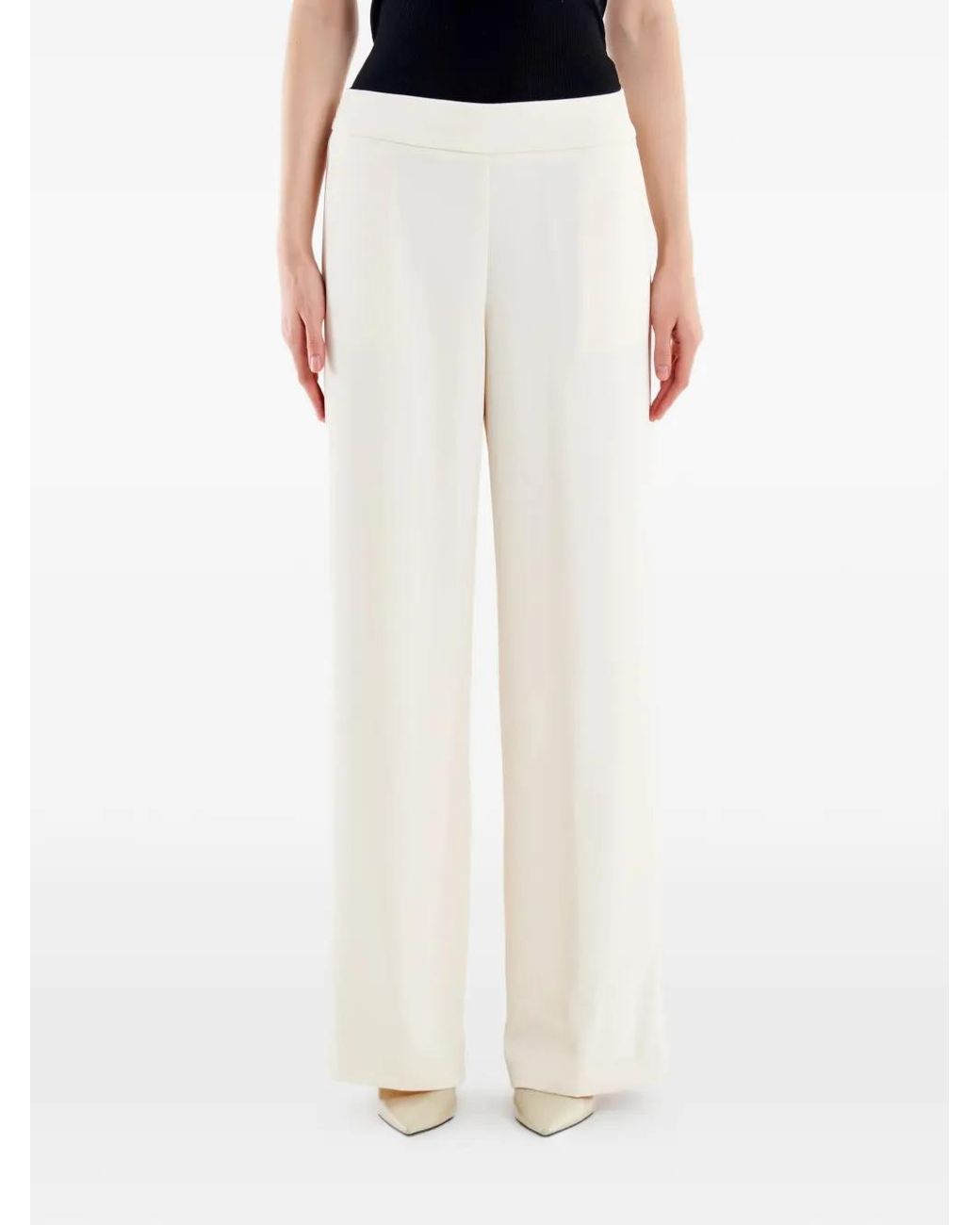 ViCOLO White Wide-Leg Palazzo Pants