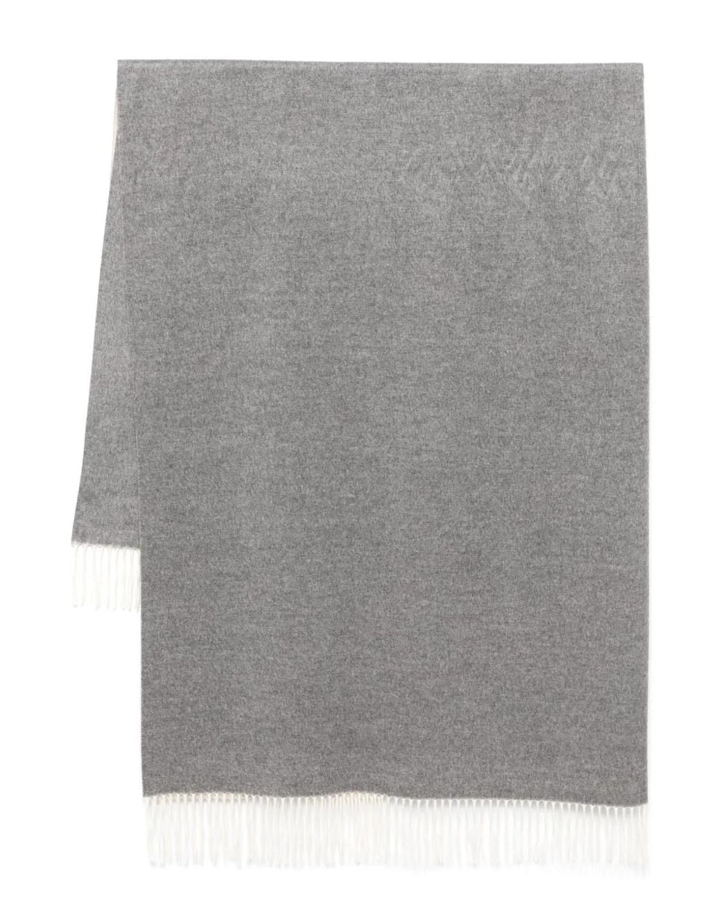 Manta Con Flecos D4.0 de hombre de color Gray