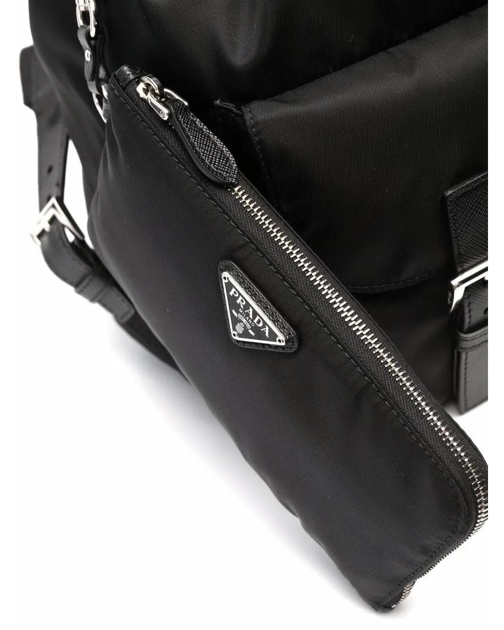 Prada Black Medium Re-nylon Backpack