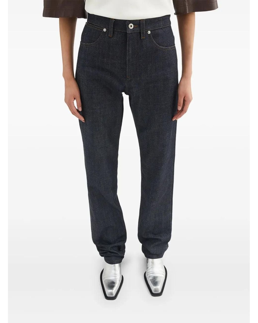 Jil Sander Blue Slim-Fit Jeans
