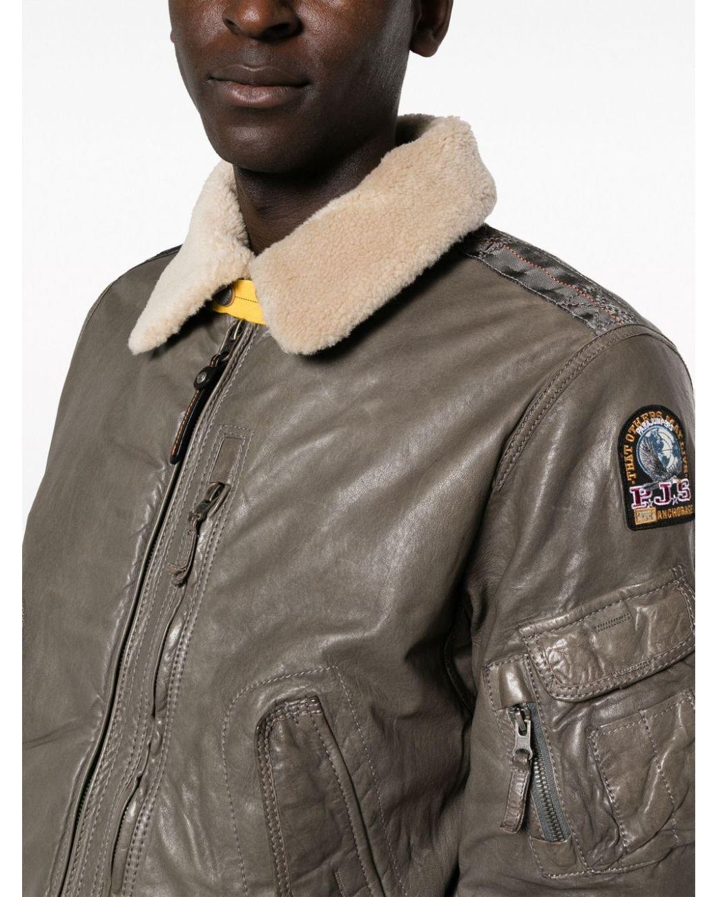 Parajumpers josh top leather jacket