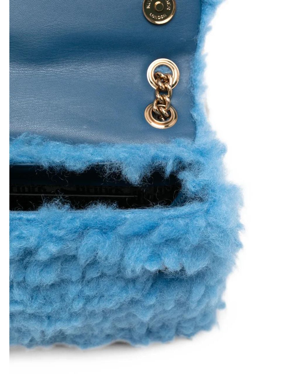 Kurt Geiger Blue Mini Kensington Shoulder Bag