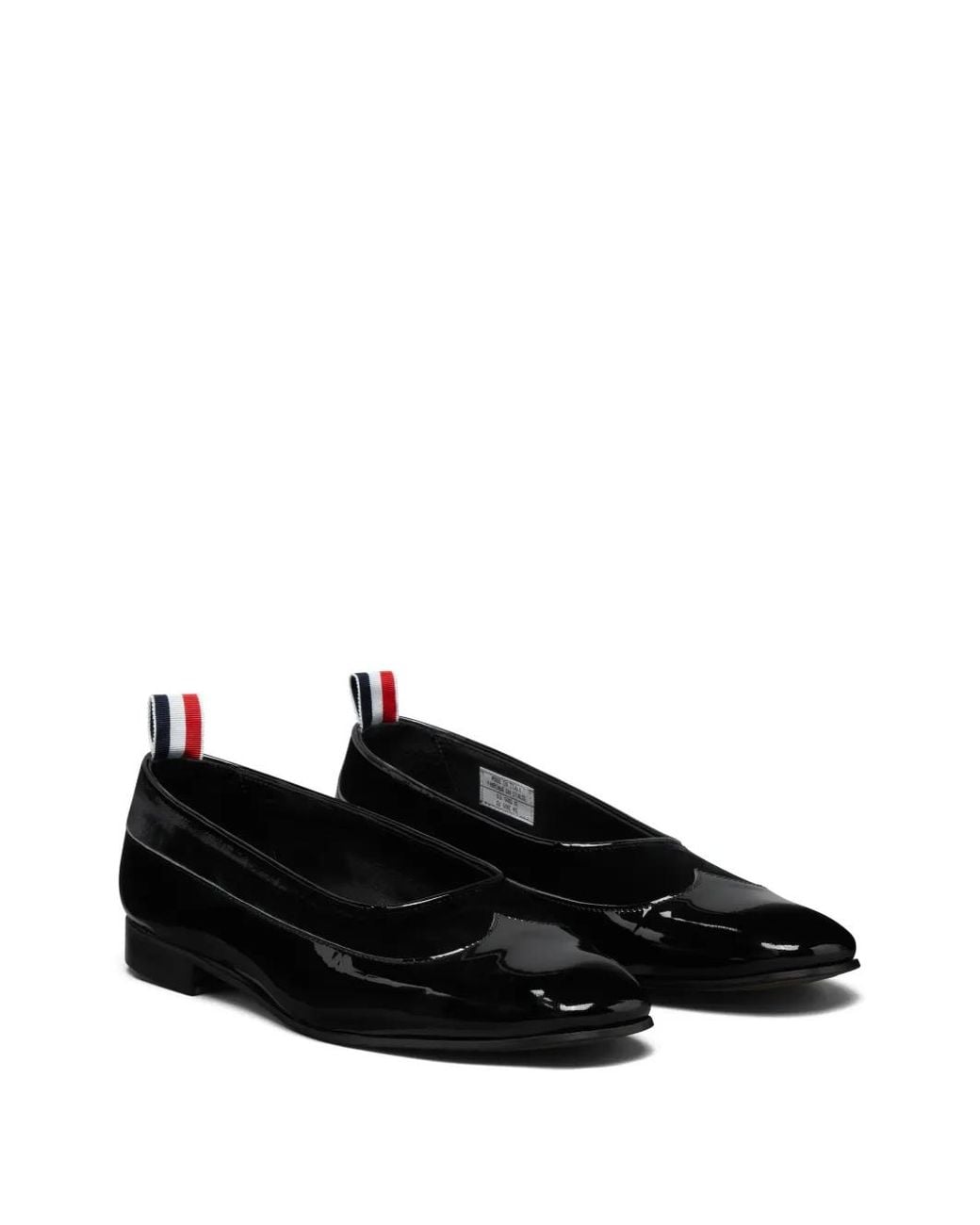 Fresh Look at Thom Browne Opera Patent Leather Pumps In Black
