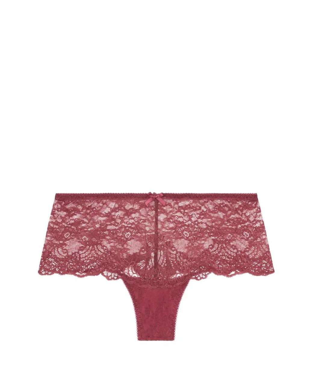 Aubade Red Danse Des Sens Lace Briefs