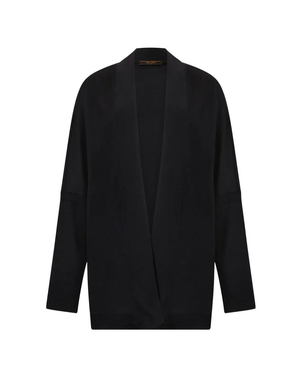 Moorer Black Long-Sleeves Sweater