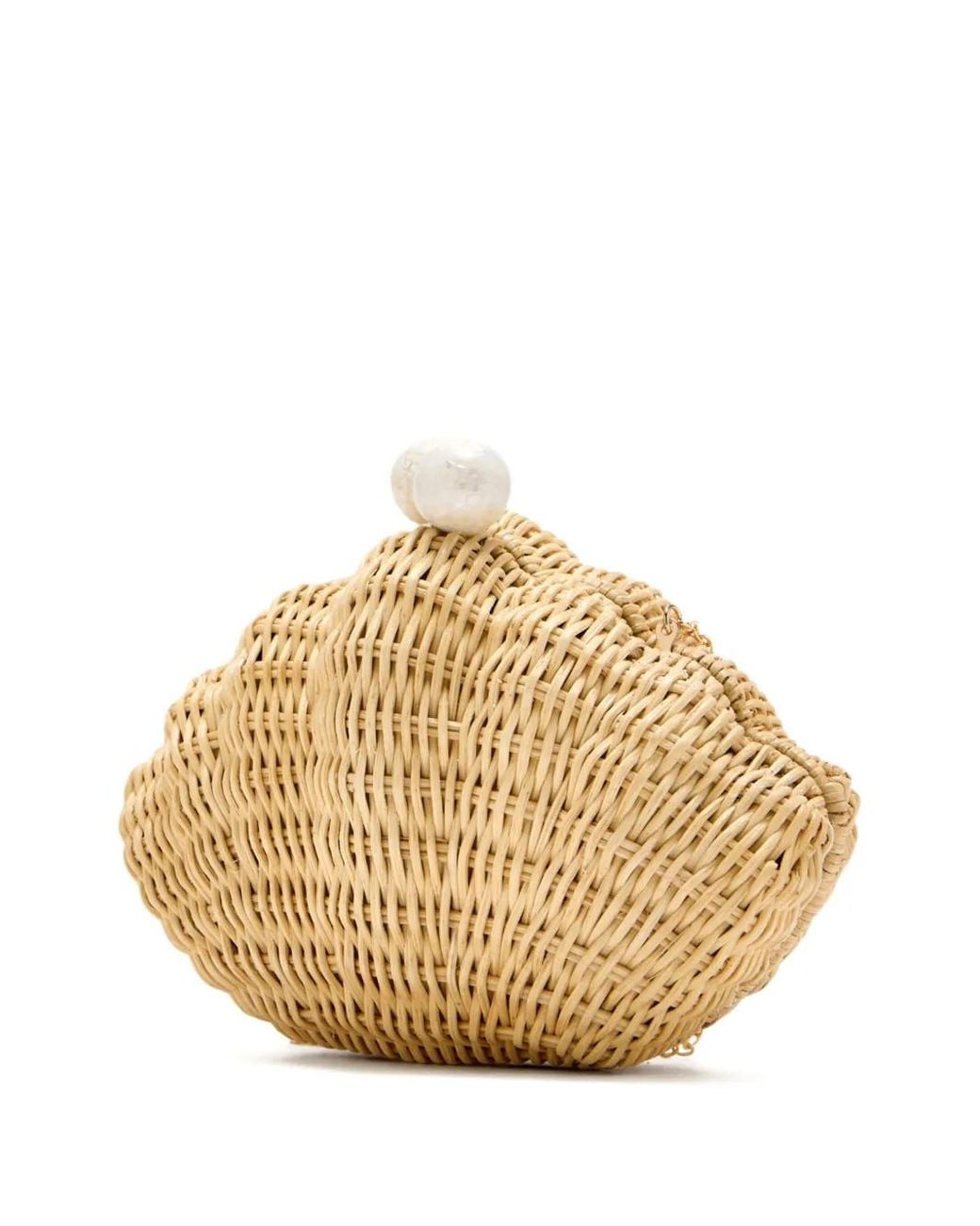 Poolside Natural Mini Clutch