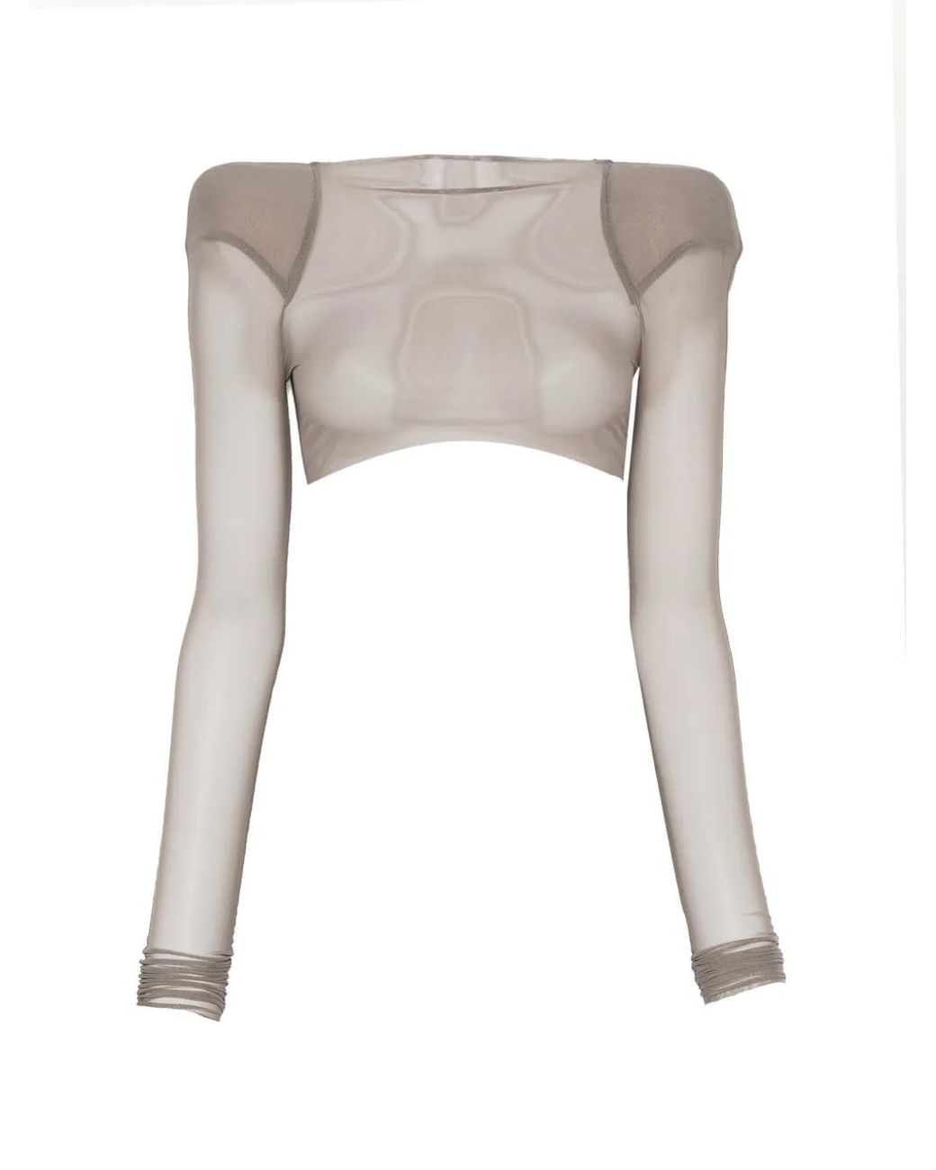 Rick Owens White Helm Mini Top