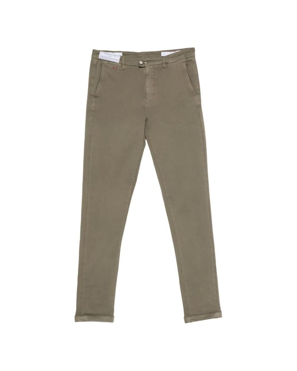 Sartoria Tramarossa Gray Pantalon Luis À Coupe Slim for men