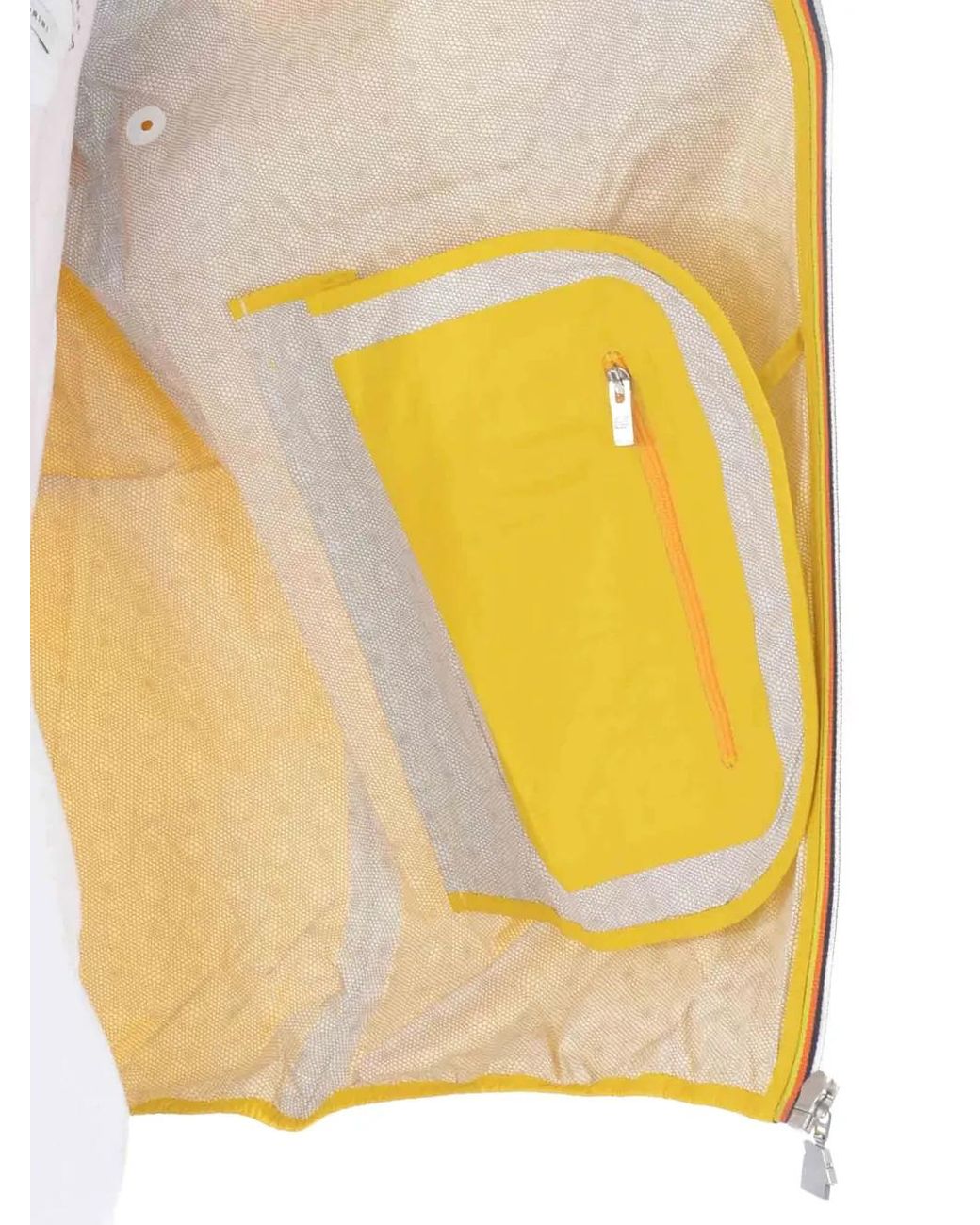 Chaqueta Con Cremallera Y Capucha K-Way de hombre de color Yellow