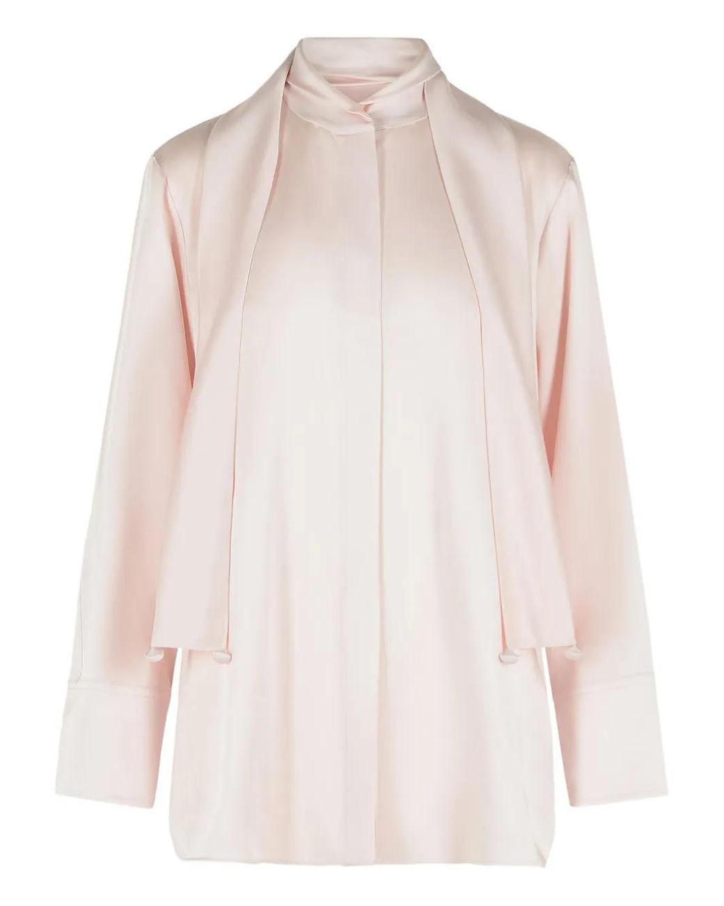 Jil Sander Pink Collar Blouse