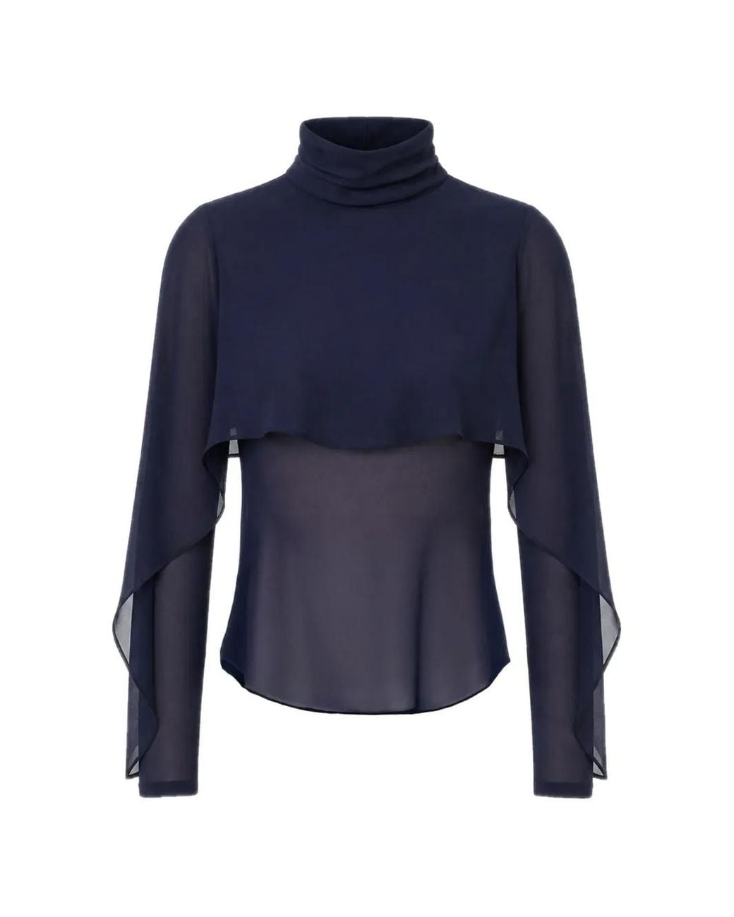 Nicholas Blue Layered-Detail Blouse