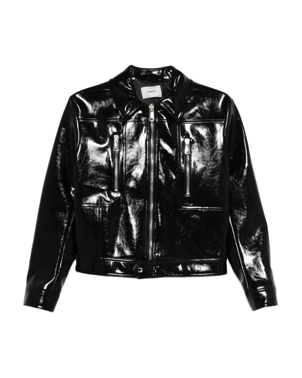 Coperni Black Zip-Front Jacket