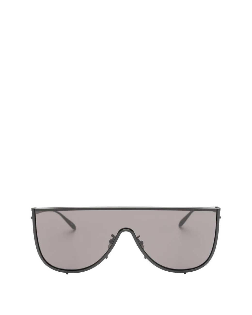 Alaïa Gray Lunettes De Soleil À Détail Logo