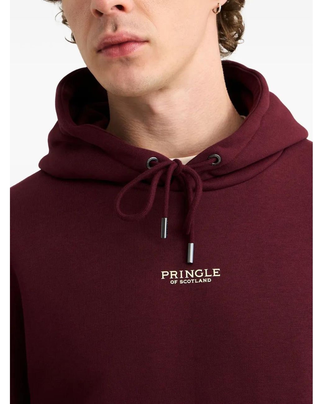 Pringle of Scotland Pullover mit Kapuze in Red für Herren