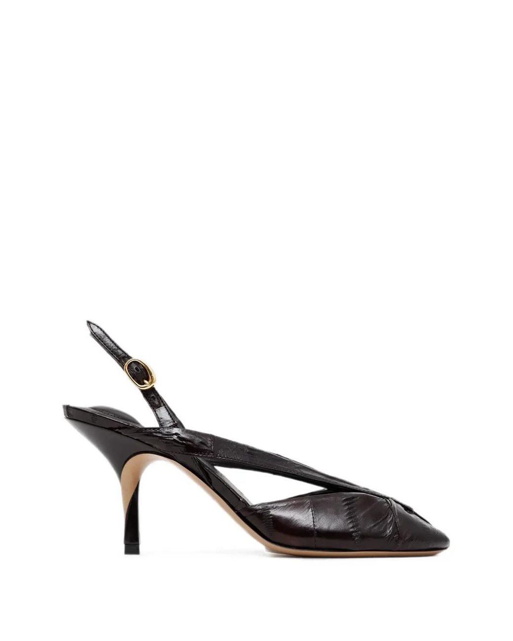 Jacquemus Brown The Poisson Slingbacks