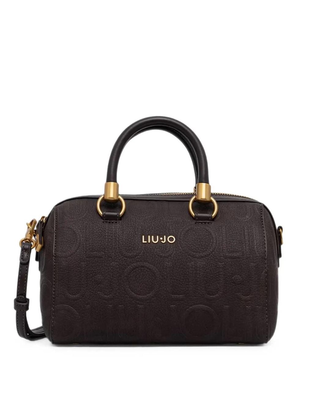 Liu Jo Black Small Handbag With Logo