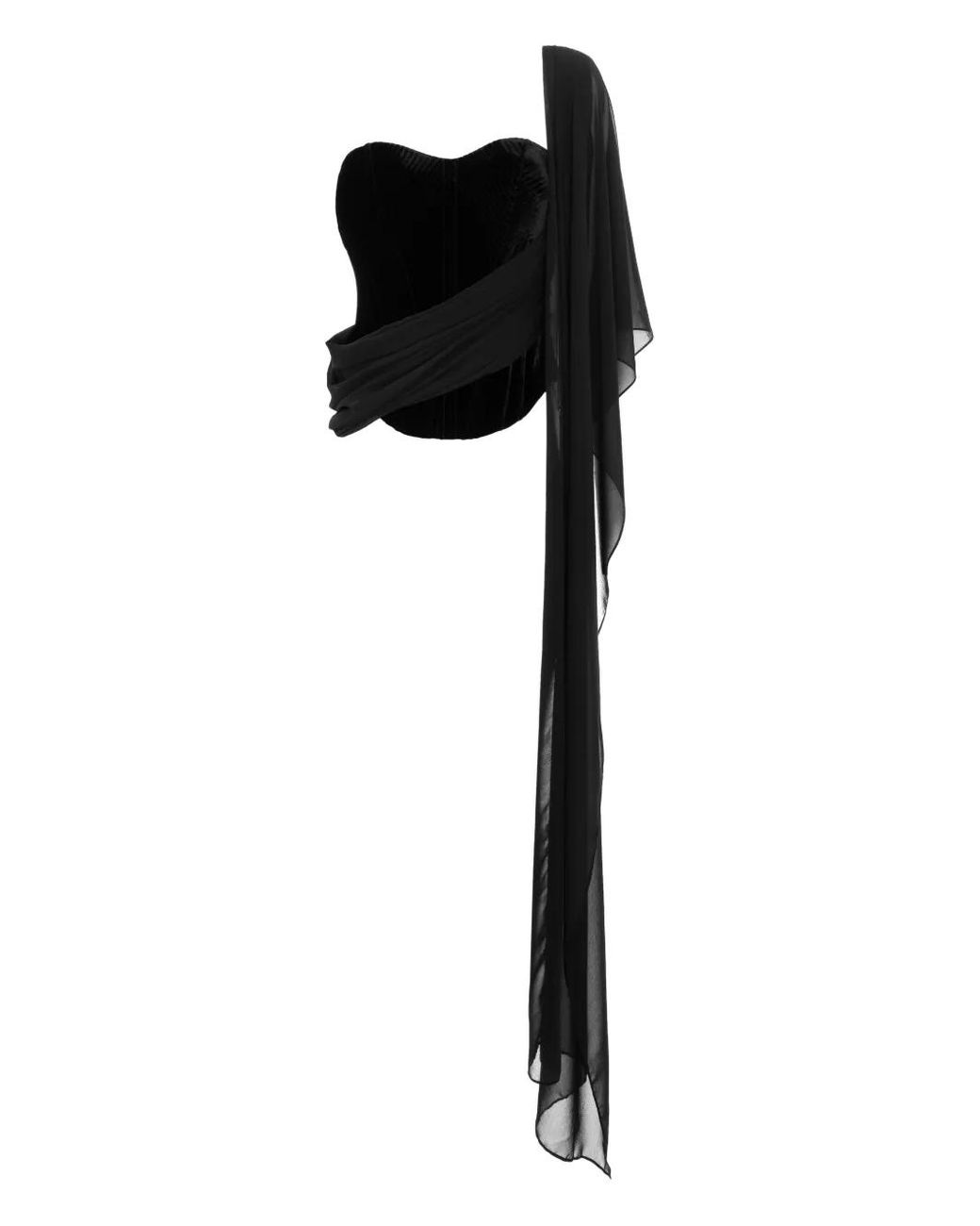 Top Willow V:PM ATELIER de color Black