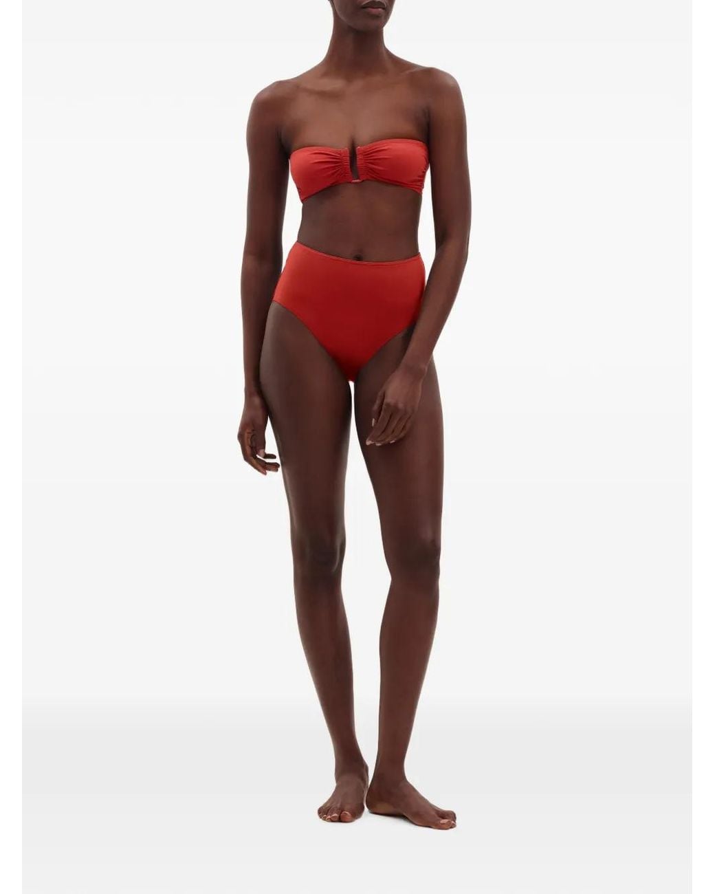 Eres Red Remember High-Waisted Bikini Briefs