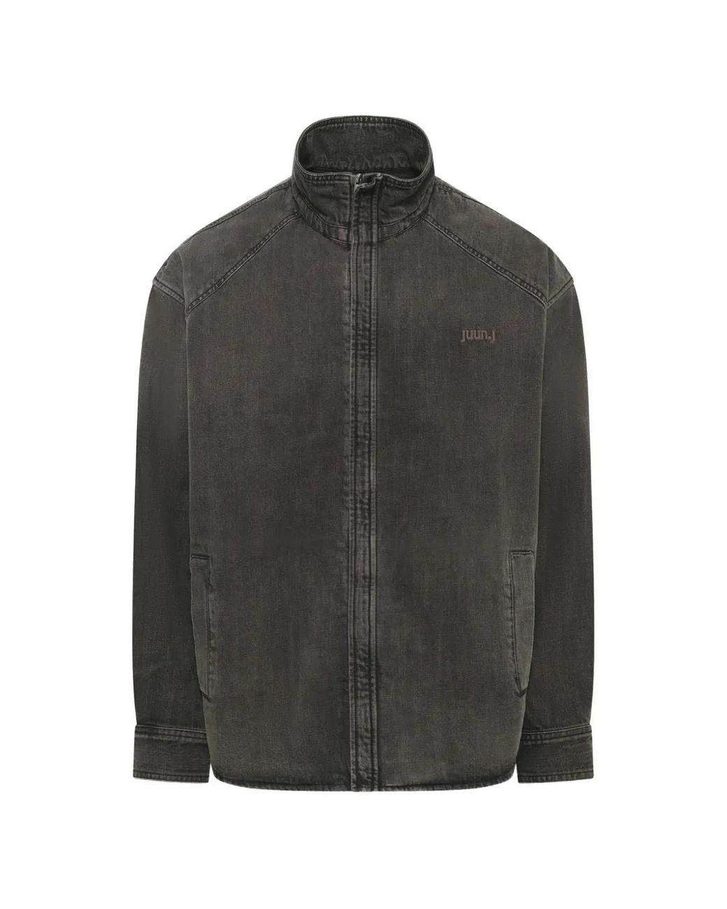Juun.J Gray Cotton Jacket for men