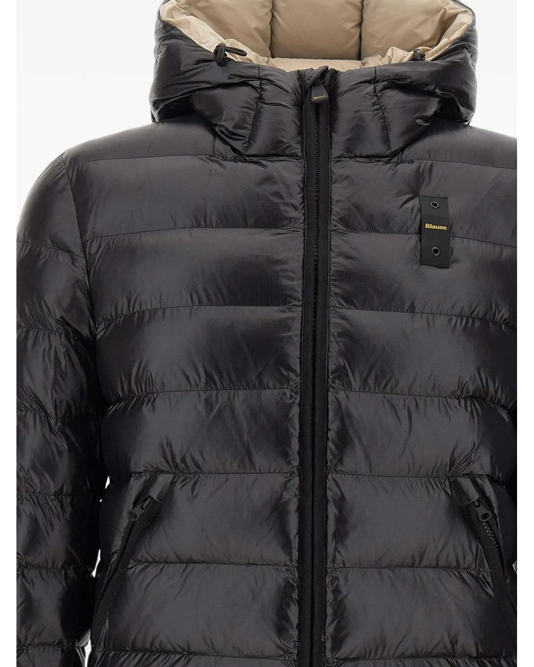 Blauer Black Adams Quilted Down Jacket for men