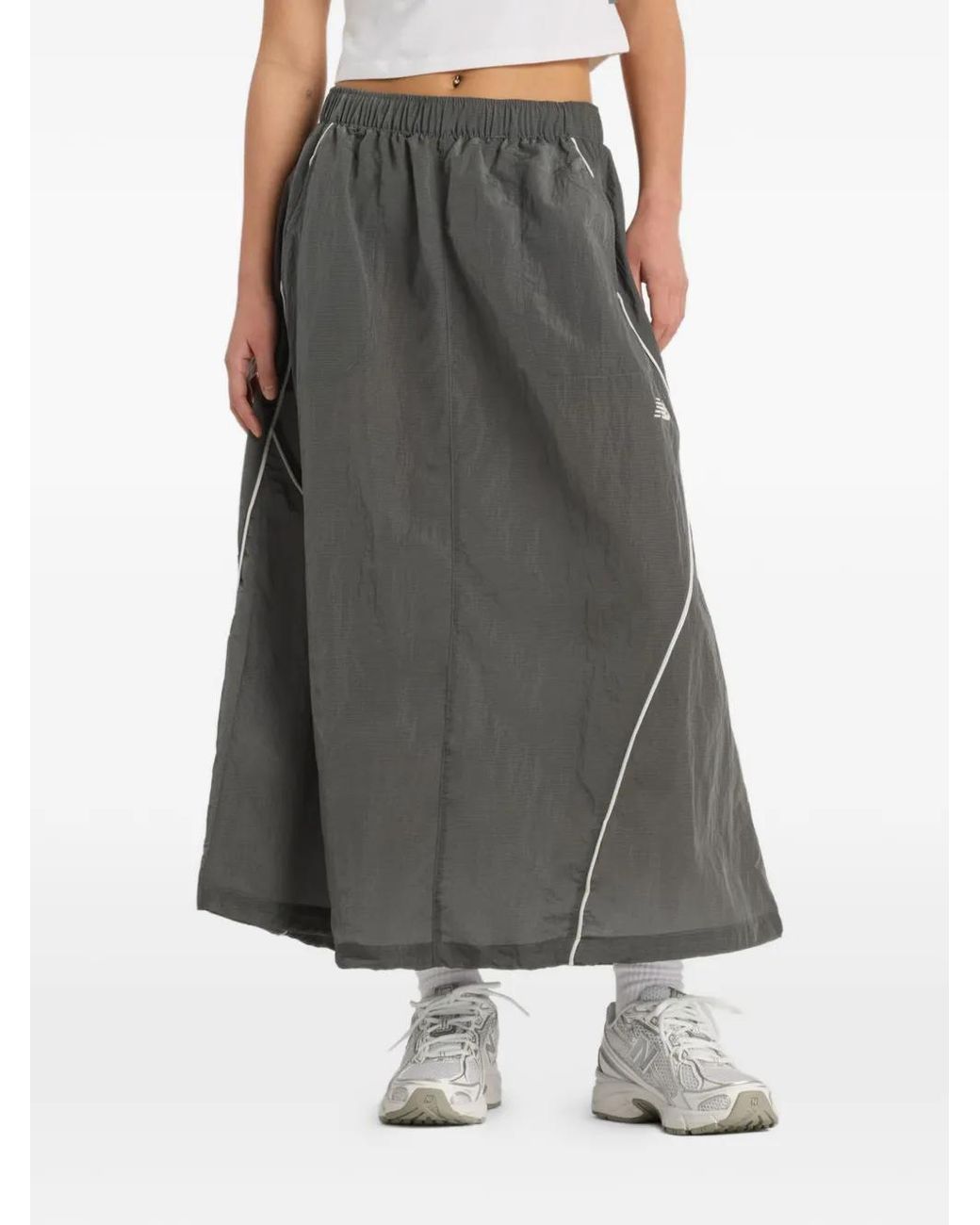 New Balance Gray Sport Legacy Skirt