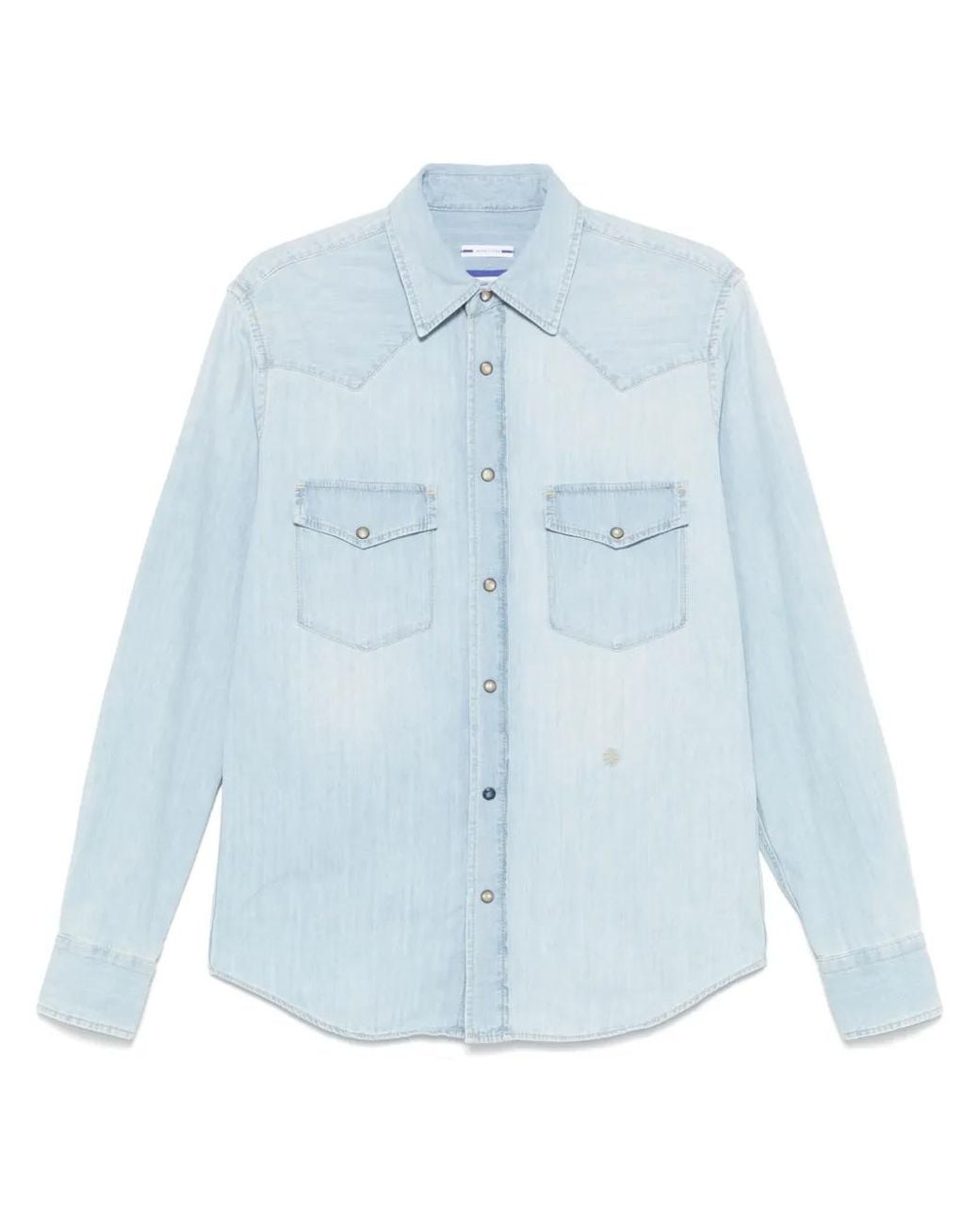Jacob Cohen Blue Western Shirt for men