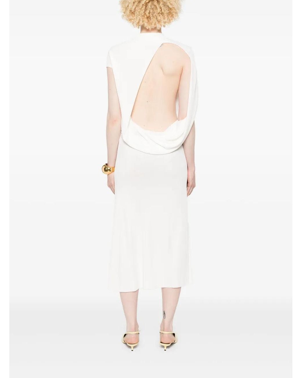 princess polly baby blue dress Jacquemus Backless Long Dress