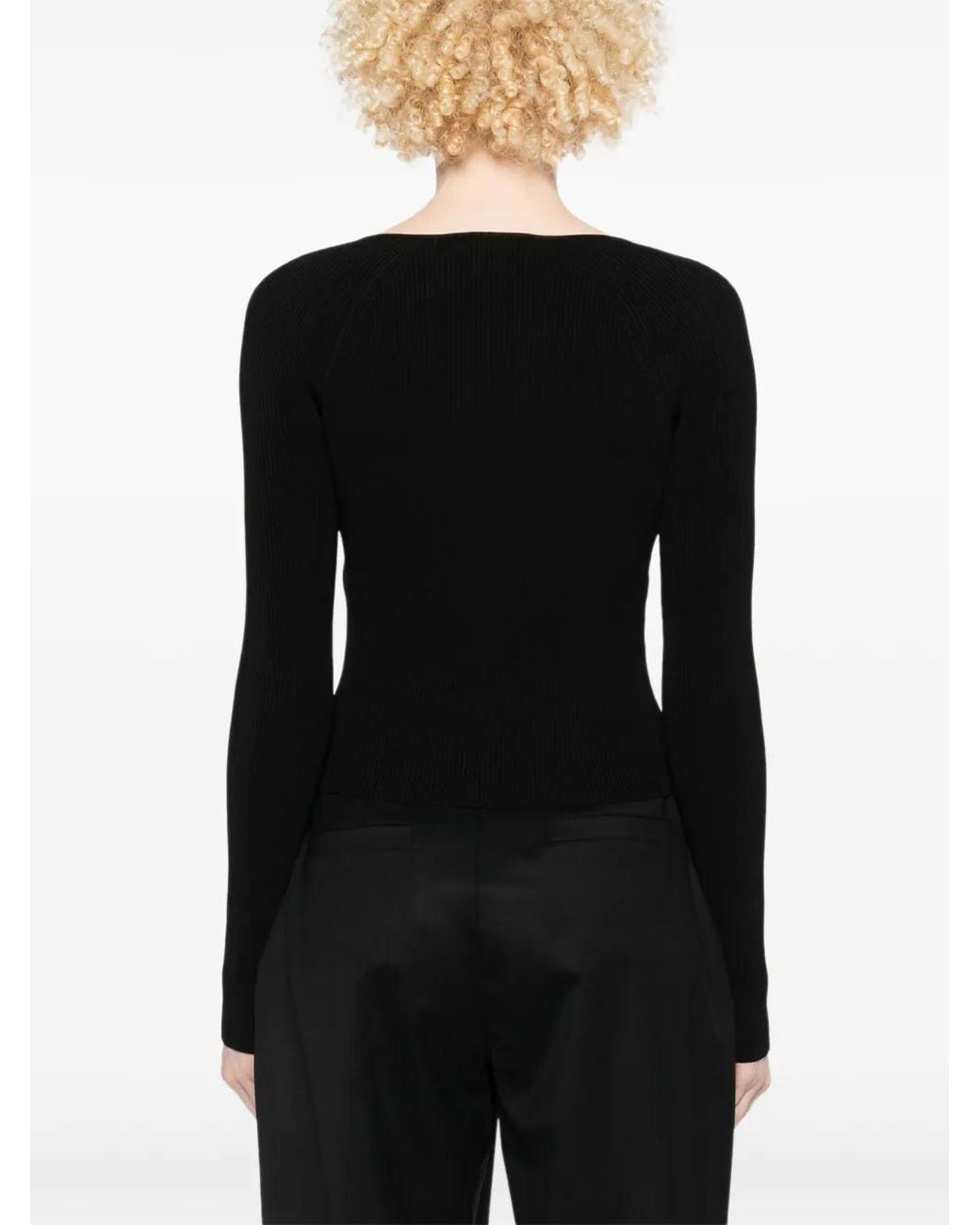 Jonathan Simkhai Black Giuliana Sweater