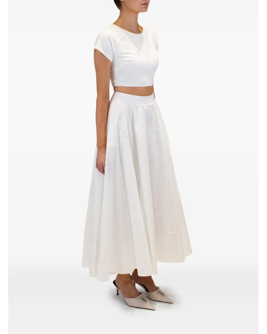 Azeeza White Aura Top