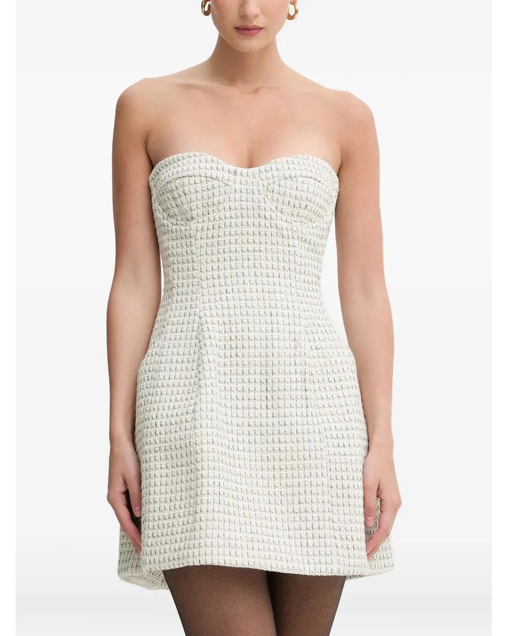 Bardot White Florine Mini Dress