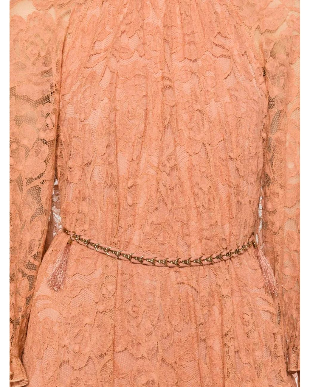 Zimmermann Pink Carousel Lace Angel Dress