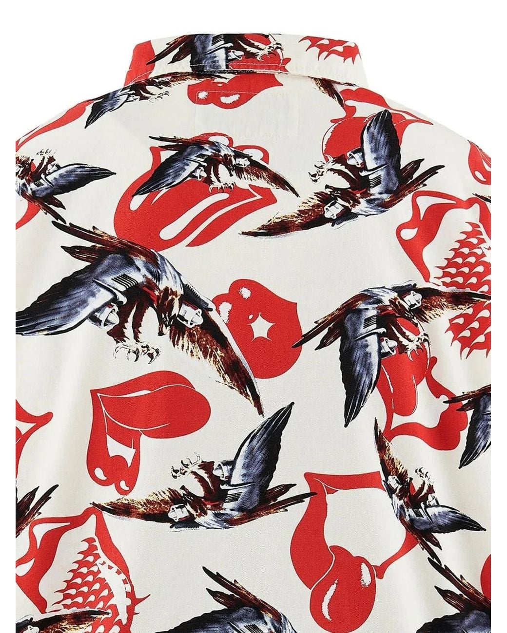 SAINT Mxxxxxx Red X The Rolling Stones Eagle-Print Jacket for men